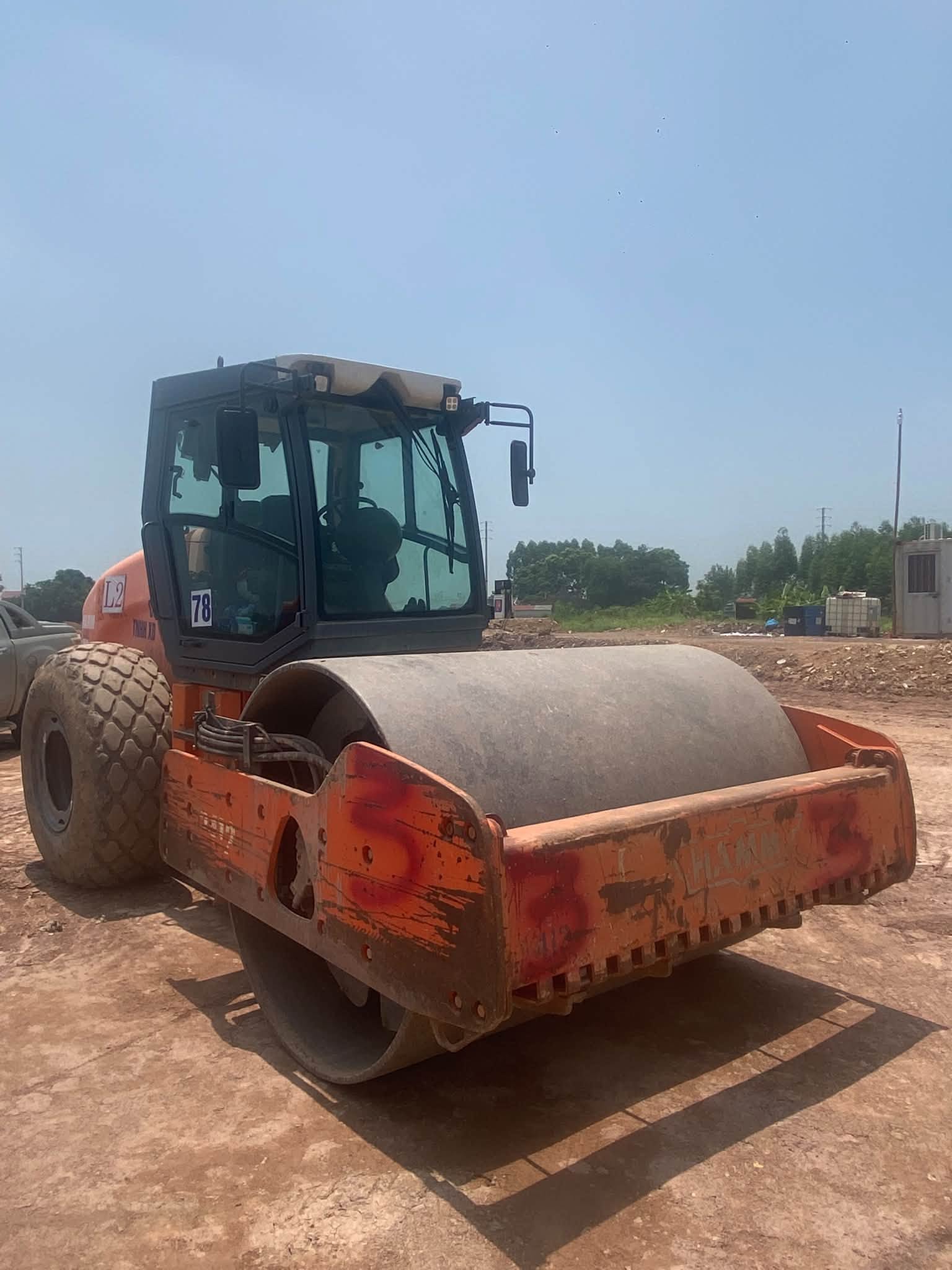 Trống rung HAMM 3412 rộng 2140 mm