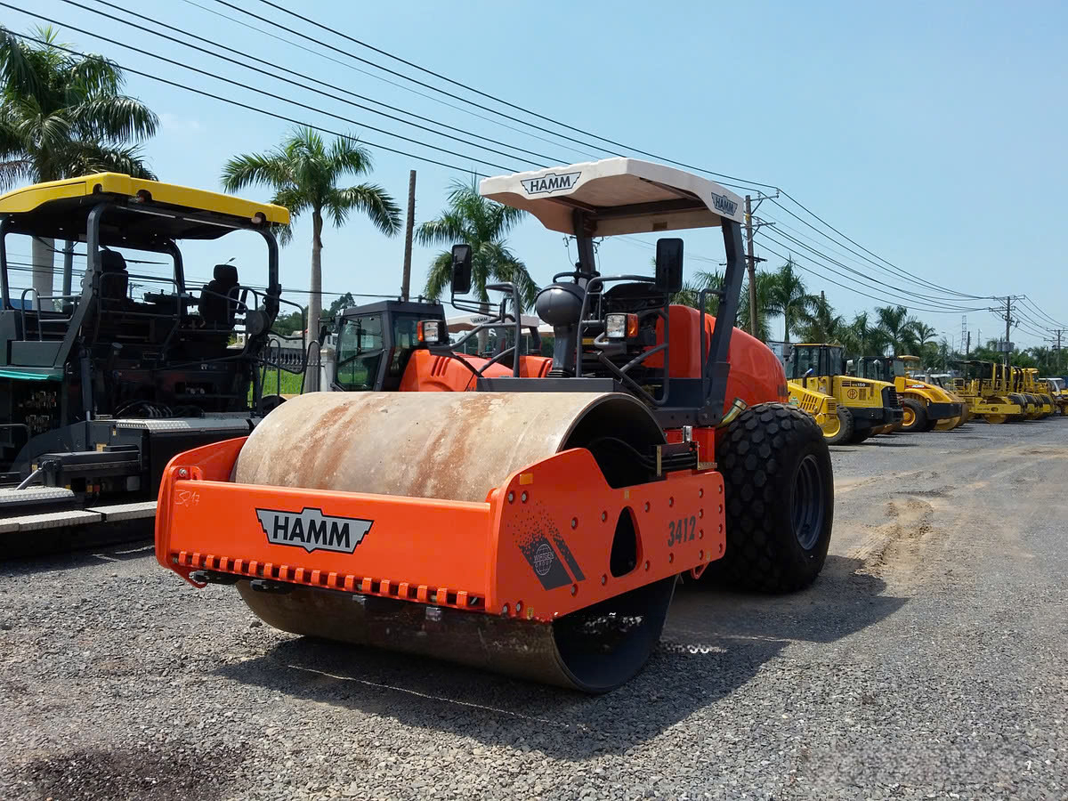 Hamm HC3412 đầm nền đường và hạ tầng