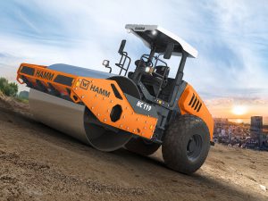 Lu rung HC119 thi công nền đường