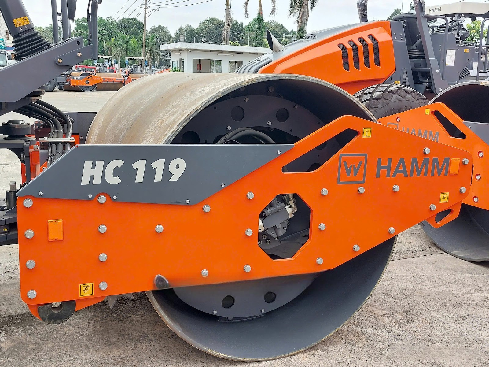 Trống lu HC119 kết cấu chắc chắn 