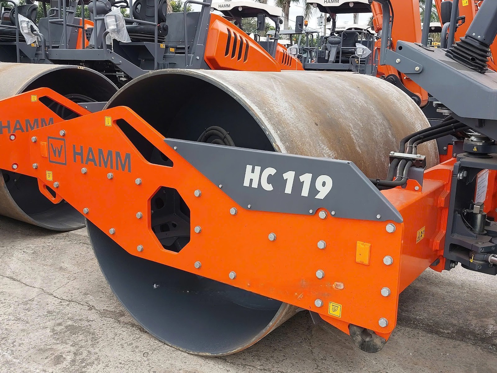 Trống lu HC119 kết cấu chắc chắn 