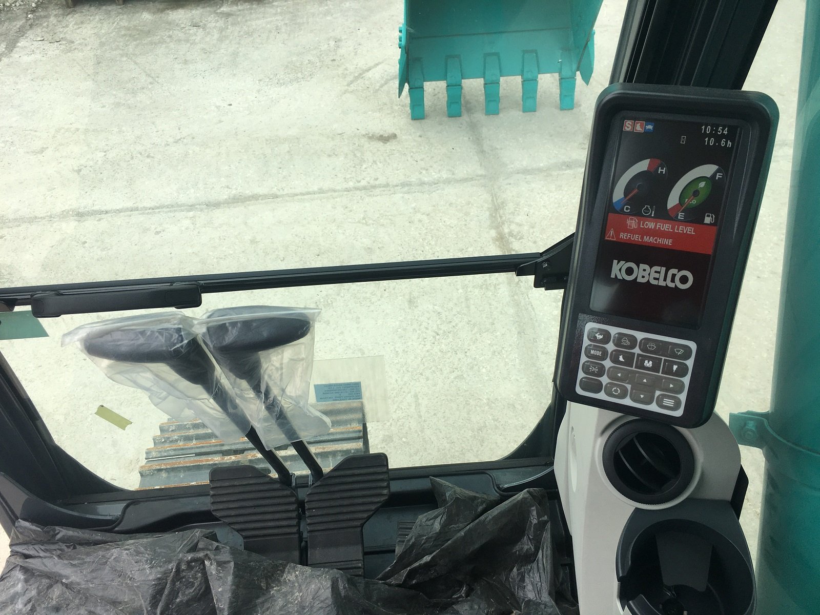 Công nghệ ECO Mode Kobelco trên máy xúc SK200-10