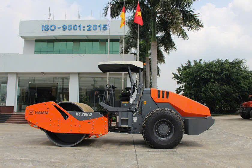 Xe lu rung 1 bánh thép HAMM HC 208 D (H291) 20 tấn