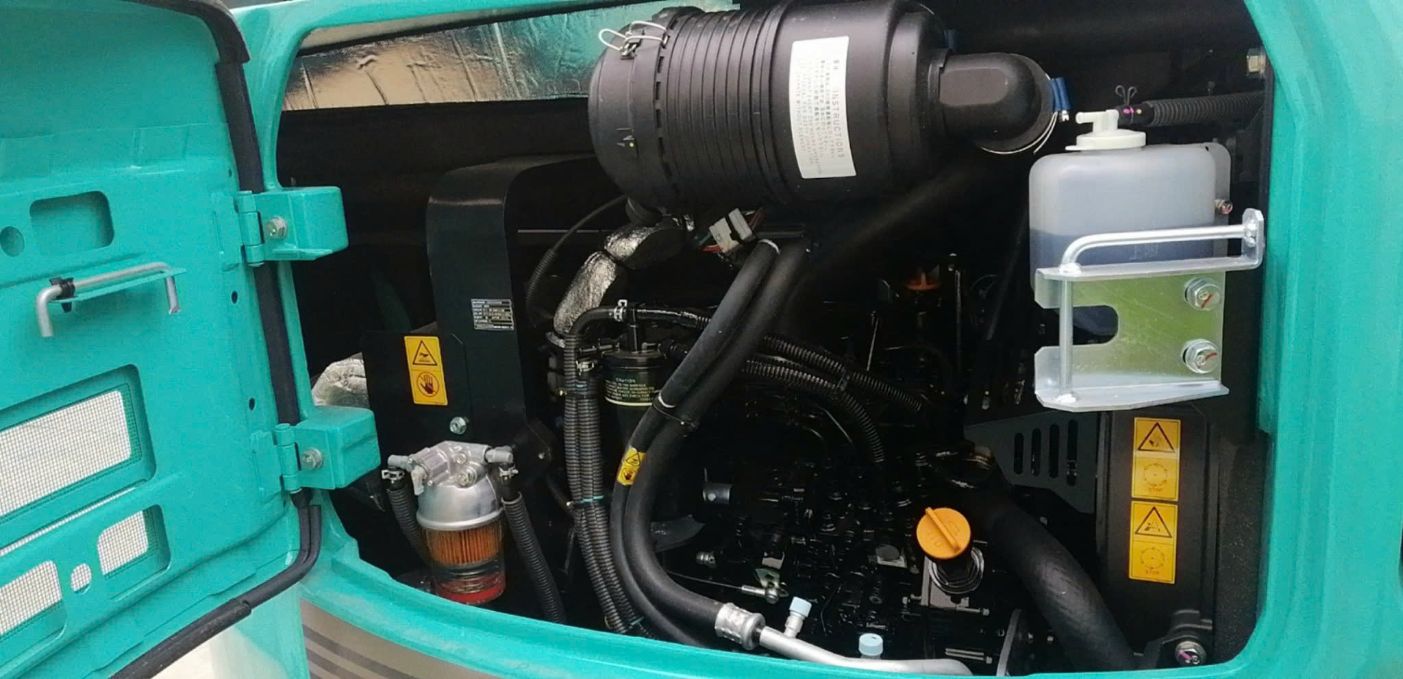 Hệ thống làm mát Kobelco SK50P-6