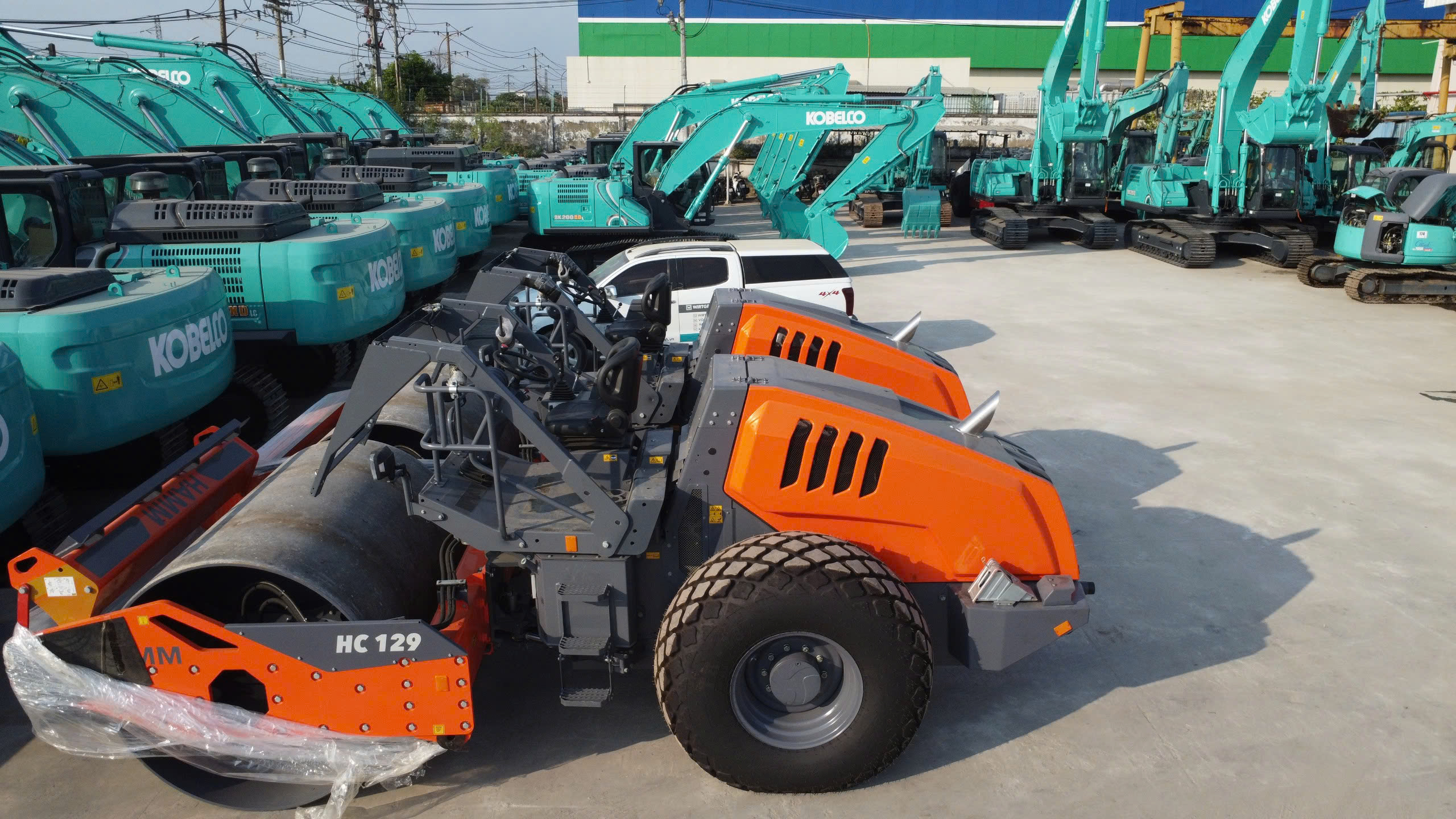 Xe lu HAMM HC Series tại Việt Nam