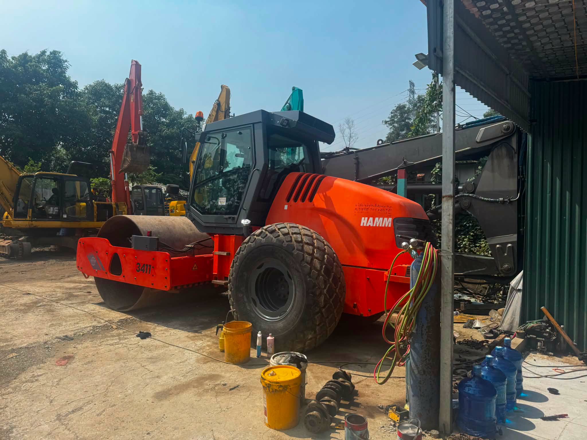 Lu HAMM cũ 3411 3412 đã qua sử dụng