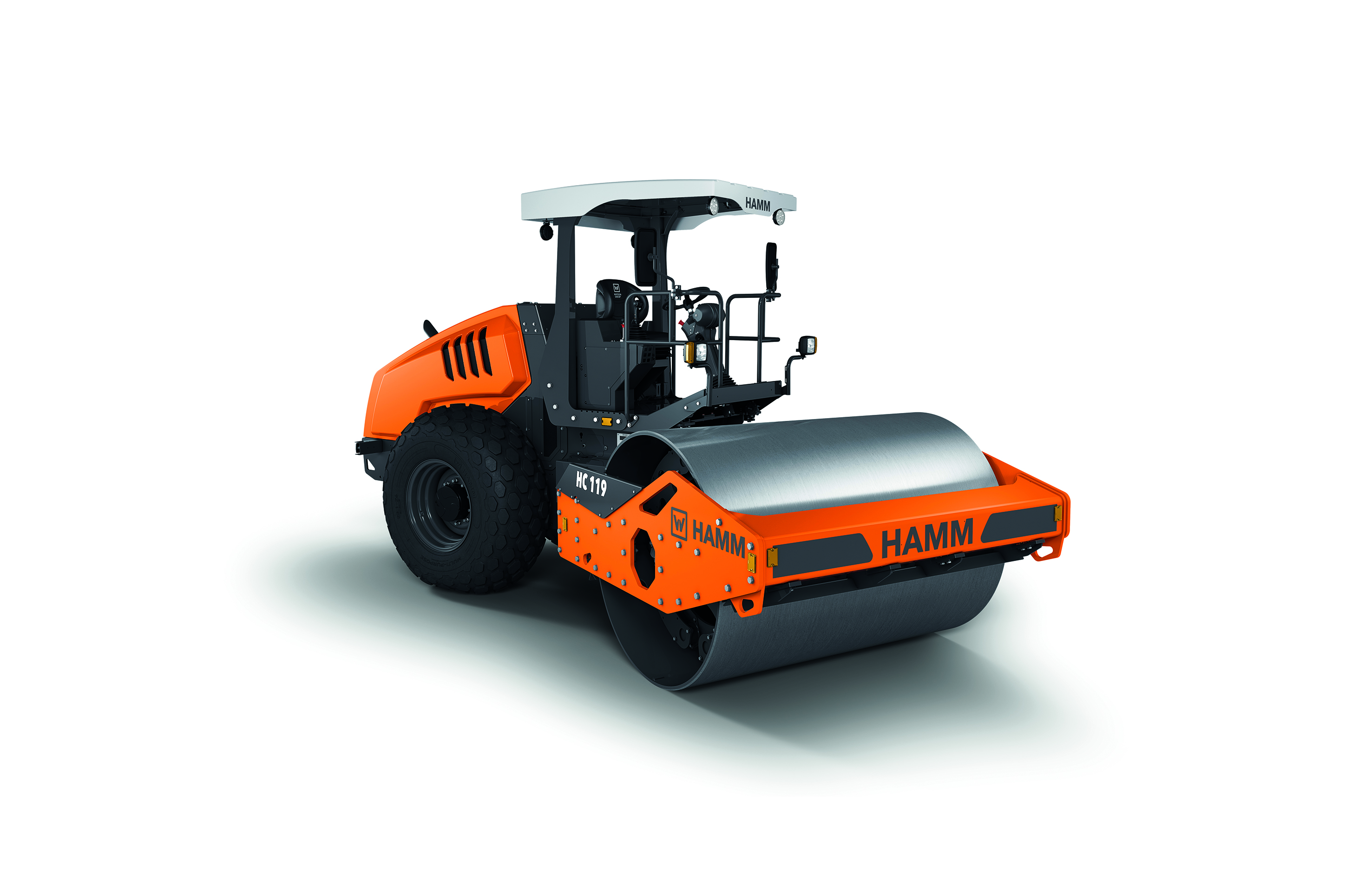 tải trọng tuyến tính xe lu HAMM HC119 HC129