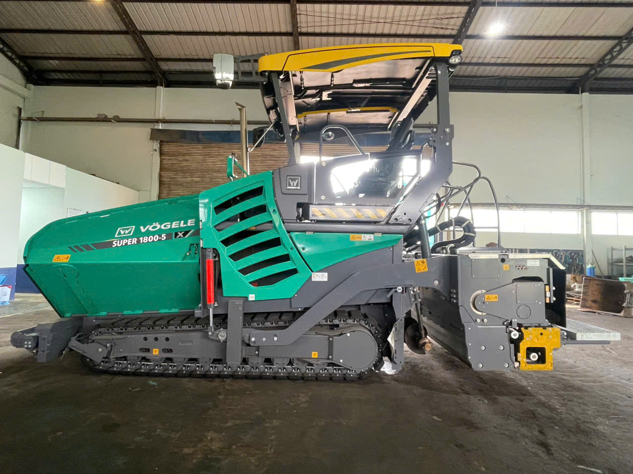 giá máy rải thảm Vögele SUPER 1800-5 X đời 2026